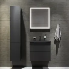Комплект для ванной комнаты, зона красоты 60 см AM.PM Gem BK90GM Черный