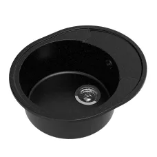 Кухонная мойка Reflection Allonge RF0658BL, черный
