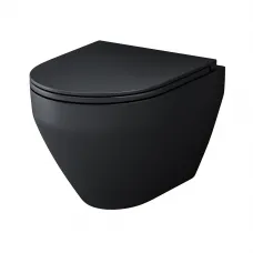 Унитаз AM.PM Spirit V2.0 C701700MBSC подвесной Черный матовый с сиденьем микролифт